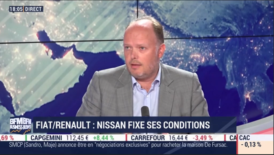 Fiat Nissan Renault BFM TV